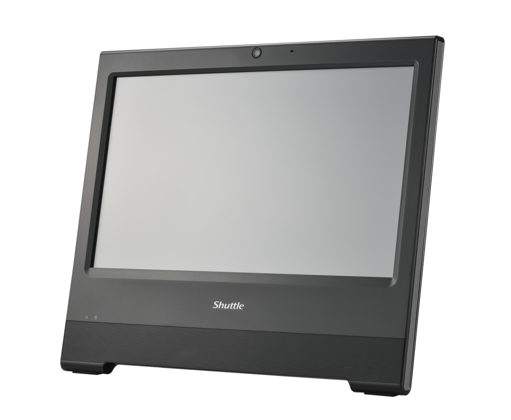 PC All-In-One Shuttle X50V9U3, dotykový displej čierny SSD , IP54